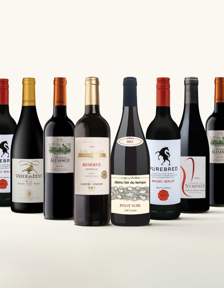 The Real Christmas Case ALL REDS - 12 bottles