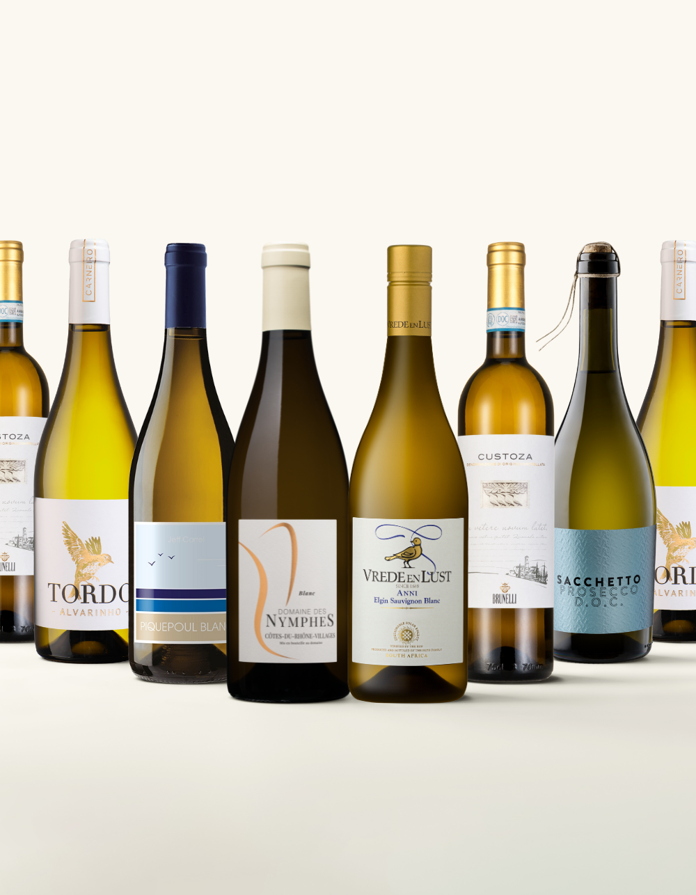 The Real Christmas Case ALL WHITES - 12 bottles