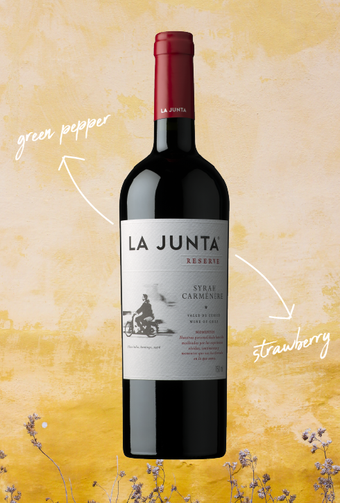 Viña La Junta Reserve Syrah/Carménère, Curico Valley, 2024, Chile