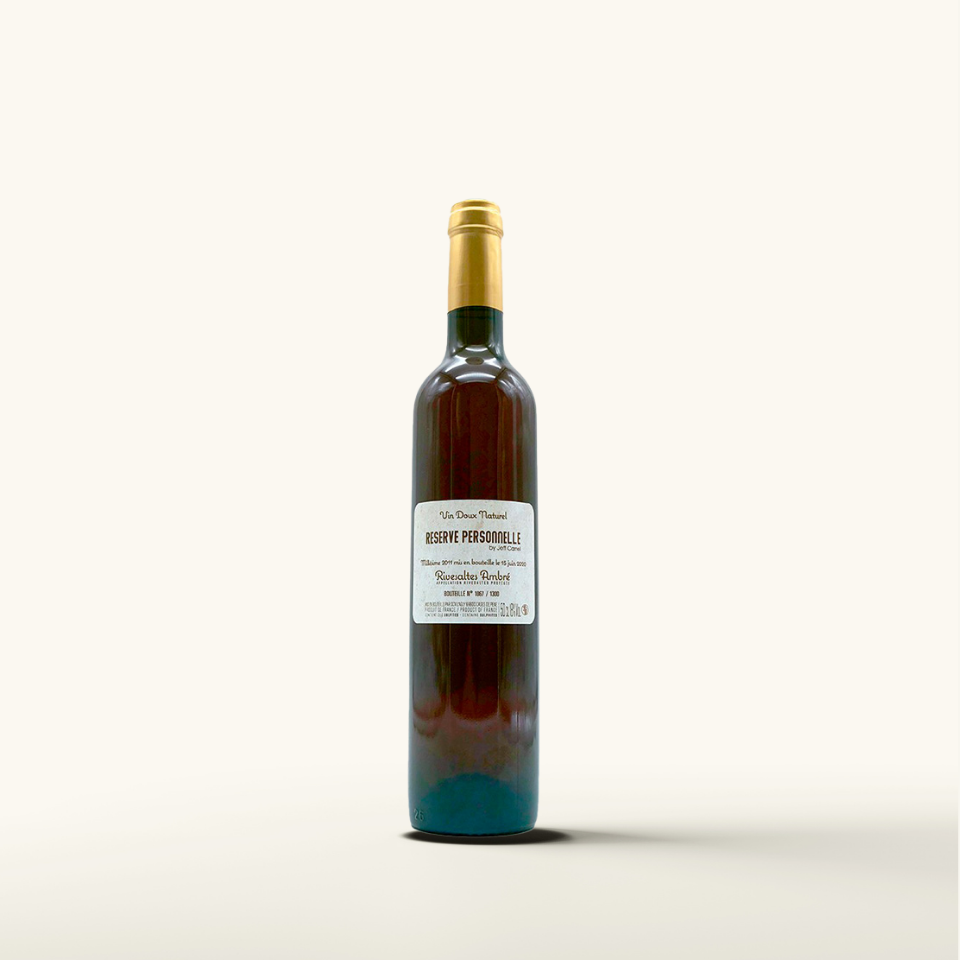 Jeff Carrel, Rivesaltes Ambre, Reserve Personnelle 50cls bottle NV, France